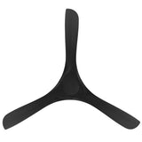 Carve Fan 60 Inch Matte White Matte Black By Modern Forms - Down View