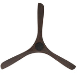 Carve Fan 72 Inch Matte Black Dark Walunt By Modern Forms - Down View1
