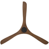 Carve Fan 72 Inch Matte Black Distressed Koa By Modern Forms - Down View1