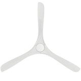 Carve Fan 72 Inch Matte Black Matte White By Modern Forms - Down View