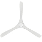 Carve Fan 72 Inch Matte White By Modern Forms - Down View