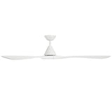 Carve Fan 72 Inch Matte White By Modern Forms - Side View1