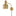Casey Swing Arm Single Light Sconce - Lacquered Brass