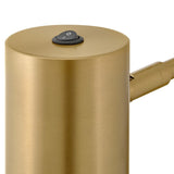 Casey Swing Arm Single Light Sconce - Lacquered Brass
