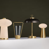 Cashel Battery Table Lamp By Hudson Valley - Lifestyle View4