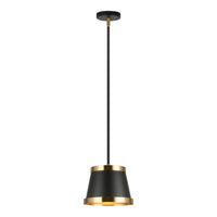 Caske Pendant 8 Inch Black