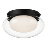 Caspian Flush Mount 11 Inch Matte Black