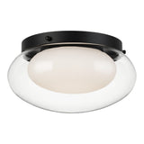 Caspian Flush Mount 15 Inch Matte Black