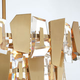 Castellana Grand Chandelier Brass By Lib And Co - Detailed View