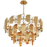 Castellana Grand Chandelier Brass By Lib And Co - Front View