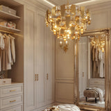Castellana Grand Chandelier Brass By Lib And Co - Lifestyle View1