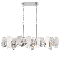 Castellana Linear Suspension 1 Tier Chrome By Lib And Co