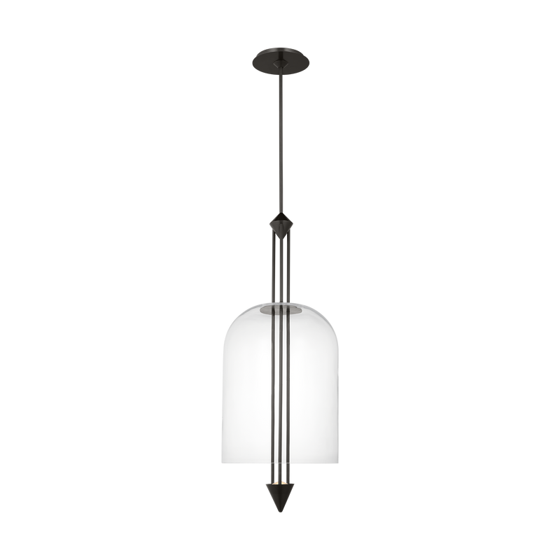 Cathedral Pendant Light Dark Bronze Large By Visual Comfort Modern