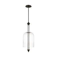 Cathedral Pendant Light Dark Bronze Small By Visual Comfort Modern