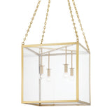 Catskill Lantern - 18 Inch - Aged Brass by Hudson Valley