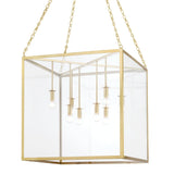 Catskill Lantern - 24 Inch - Aged Brass by Hudson Valley