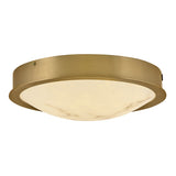 Cava Small Flush Mount - Lacquered Brass - by Fredrick Ramond