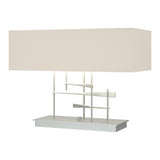 Cavaletti Table Lamp - Flax Vintage Platinum-Hubbardton Forge