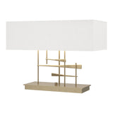 Cavaletti Table Lamp - Natural Anna Soft Gold-Hubbardton Forge