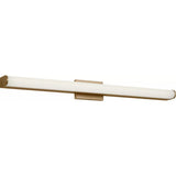 Cavitt LED Vanity Light — 30 Inch, Satin Brass