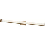 Cavitt LED Vanity Light — 36 Inch, Satin Brass