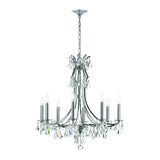 Cedar Chandelier 28'' Polished Chrome