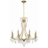 Cedar Chandelier 28'' Vibrant Gold