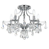 Cedar Semi Flush Mount 18.5'' Polished Chrome