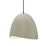 Celadon Green Crackle Brisa Medium Cramic Pendant by Justice Design