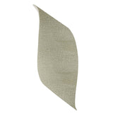 Celadon Green Crackle Wave Ceramic LED ADA Wall Sconce by Justice Design