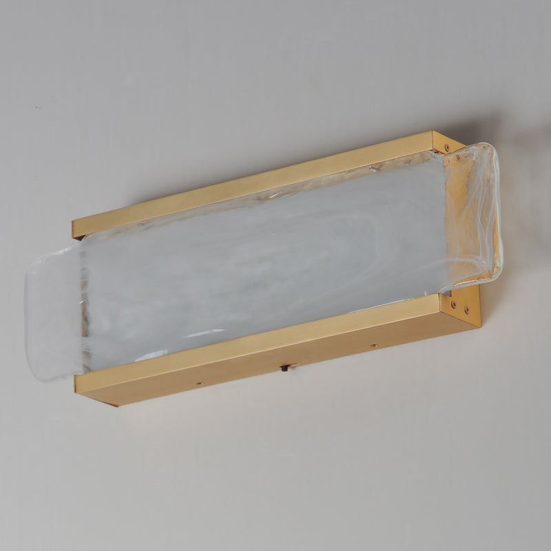 Celine LED Vanity Light 16 Inch Natural Aged Brass By ET2  - Lifestyle View1