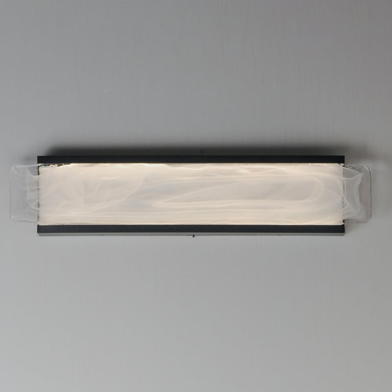 Celine LED Vanity Light 24 Inch Black By ET2 - Lifestyle View3