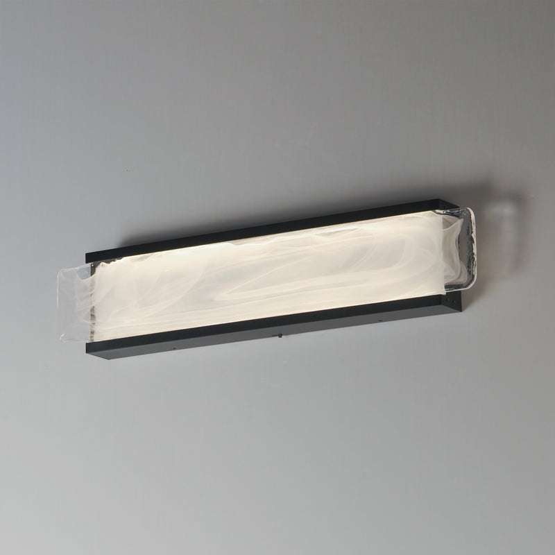 Celine LED Vanity Light 24 Inch Black By ET2 - Lifestyle View5