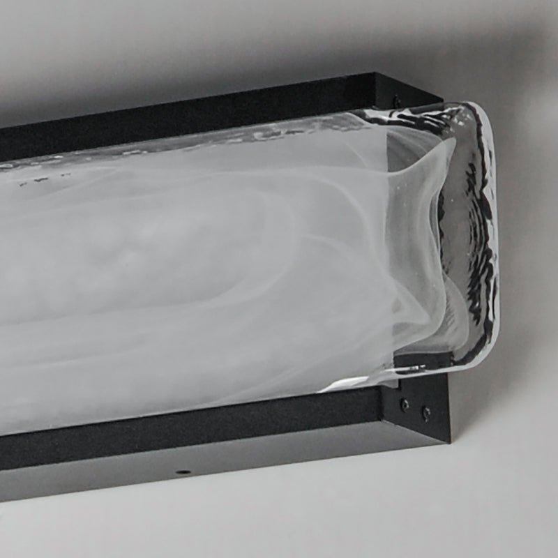 Celine LED Vanity Light 24 Inch Black By ET2 - Lifestyle View6