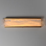 Celine LED Vanity Light 24 Inch Natural Aged Brass By ET2 - Lifestyle View2