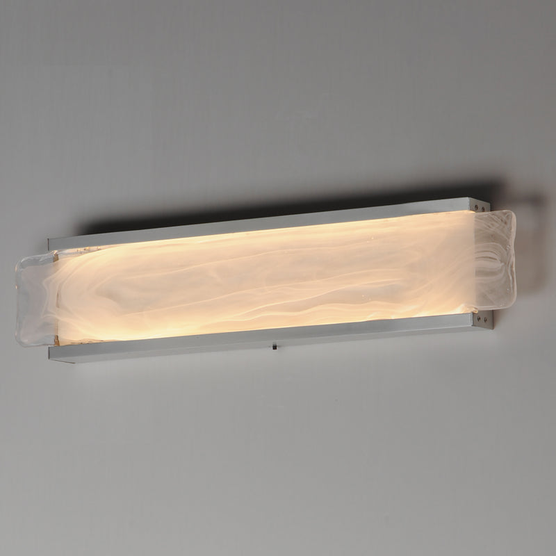 Celine LED Vanity Light 24 Inch Satin Nickel By ET2 - Lifestyle View4