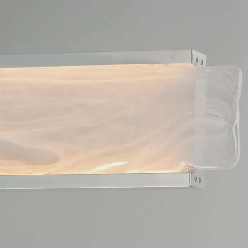 Celine LED Vanity Light 24 Inch Satin Nickel By ET2 - Lifestyle View5