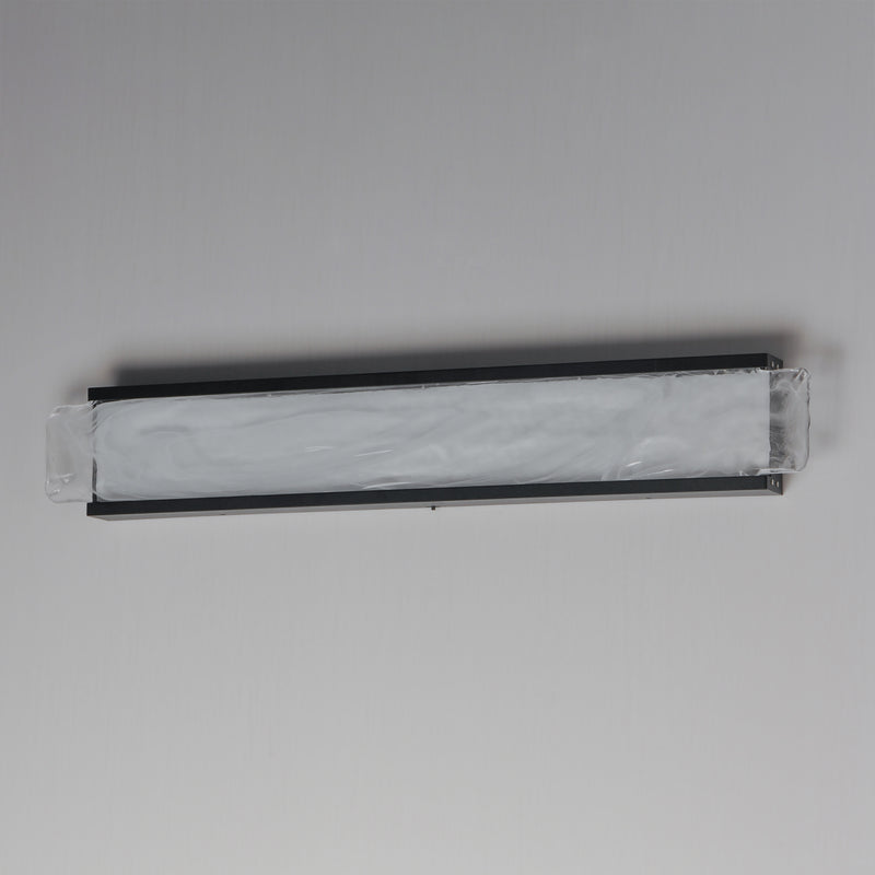 Celine LED Vanity Light 32 Inch Black By ET2 - Lifestyle View3