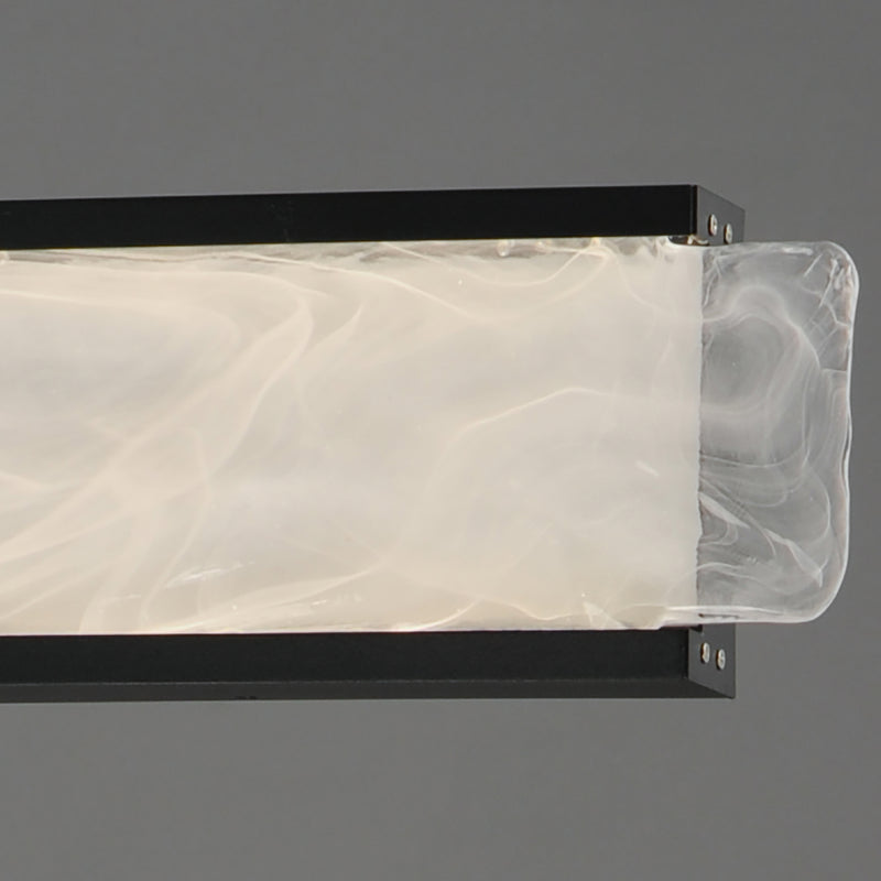 Celine LED Vanity Light 32 Inch Black By ET2 - Lifestyle View5