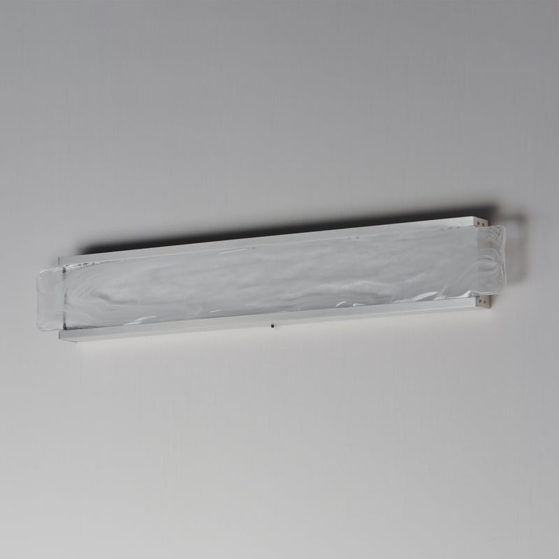 Celine LED Vanity Light 32 Inch Satin Nickel By ET2 - Lifestyle View3