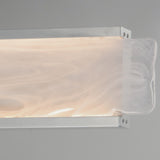 Celine LED Vanity Light 32 Inch Satin Nickel By ET2 - Lifestyle View5