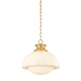 Celine Pendant - Aged Brass