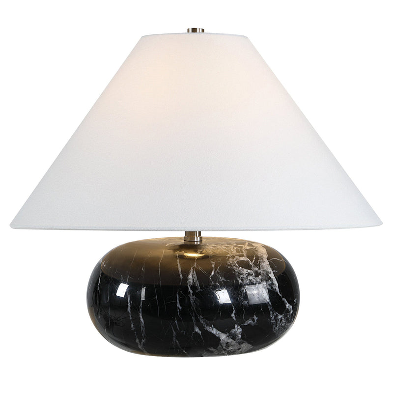Celine Table Lamp Natural Black By Renwil Main View 1