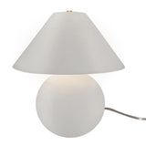 Ceramic Avola Portable Short Matte White By Justice Design