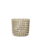 Ceramic Basket - Large / Cashmere