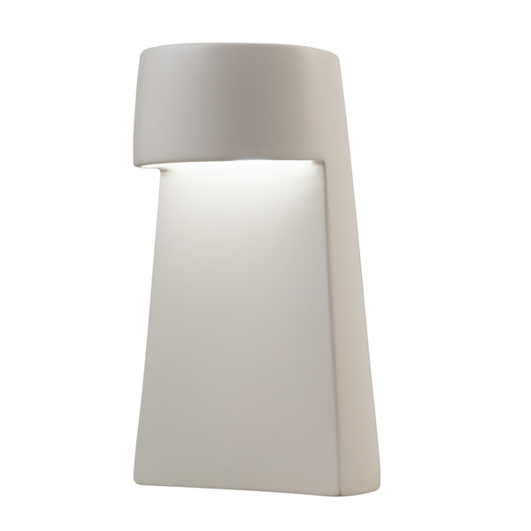 Ceramic Beam Table Lamp Bisque By Justice