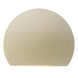 Ceramic Globe ADA Wall Sconce Vanilla Gloss By Justice Design