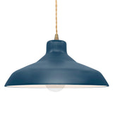 Ceramic Loft 1 Light Pendant Medium Midnight Sky By Justice Design