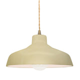 Ceramic Loft 1 Light Pendant Small Vanilla Gloss By Justice Design