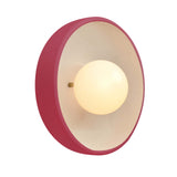 Flush Coupe Ceramic Wall Sconce